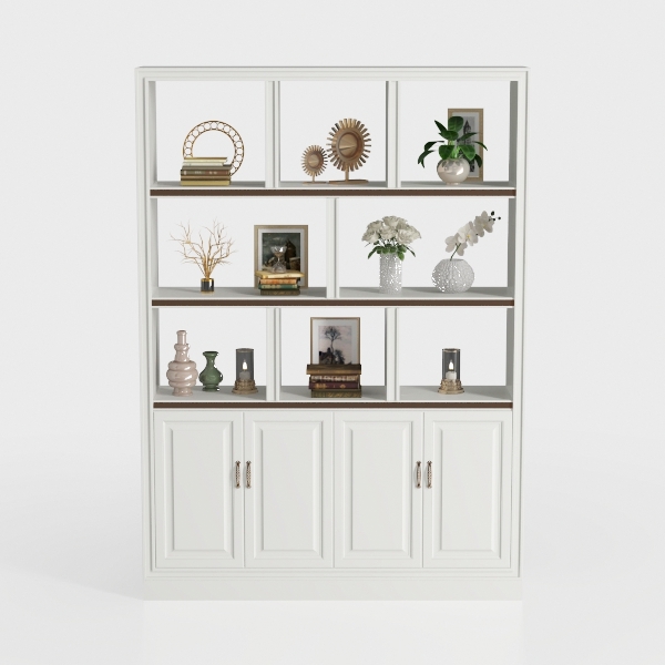 YGEOMER Buffet Cabinet Sideboard Farmhouse