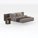 Baxton Studio Graham Mid-Century Modern Transition Right 45 Degree View