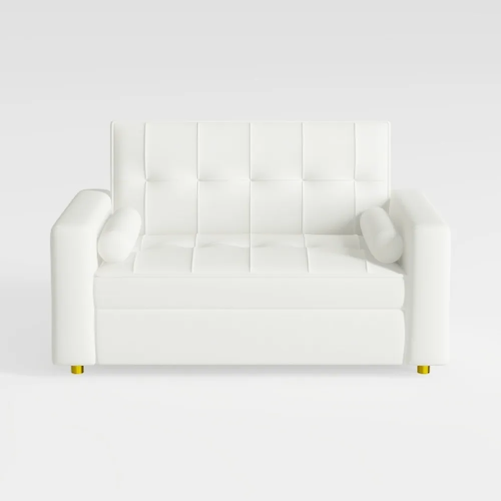 3 in 1 Pull Out Couch, 56 Inch Convertible Sleeper