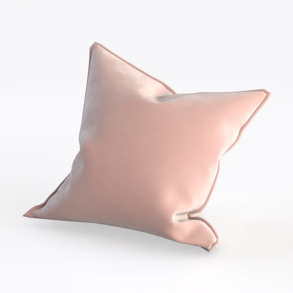 FUTEI Pink Chenille Throw Pillow Covers 18x18 Inch