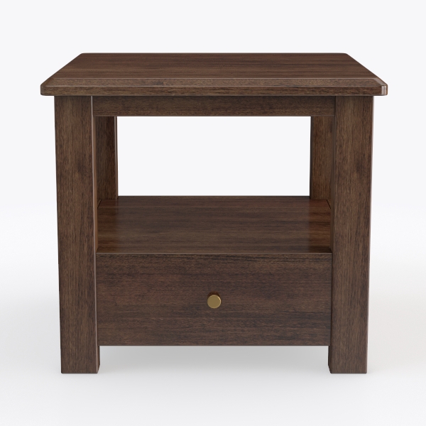 Nightstands Set of 2 with Charging Station