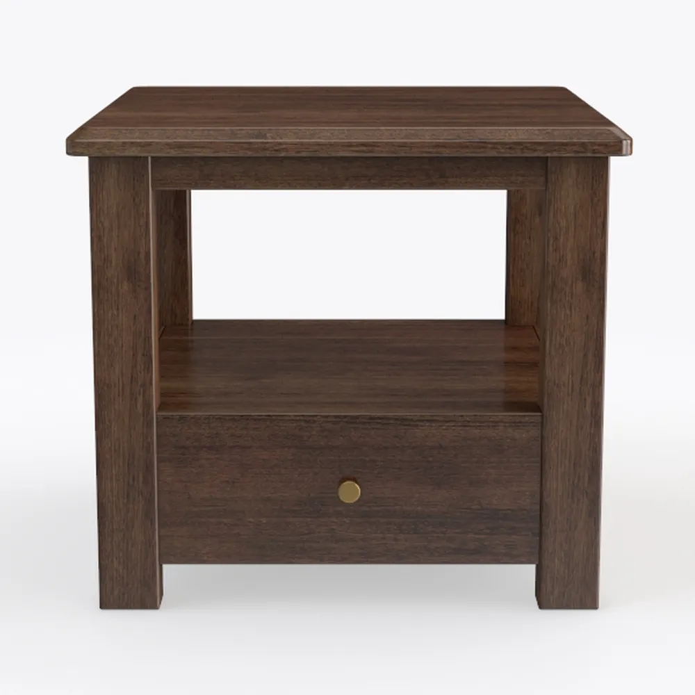 Nightstands Set of 2 with Charging Station