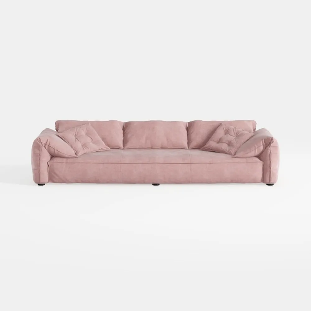 L Shaped Sectional Sofa Cloud Couch for Living