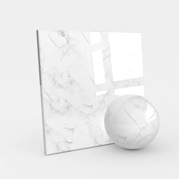 white-Polished Marble