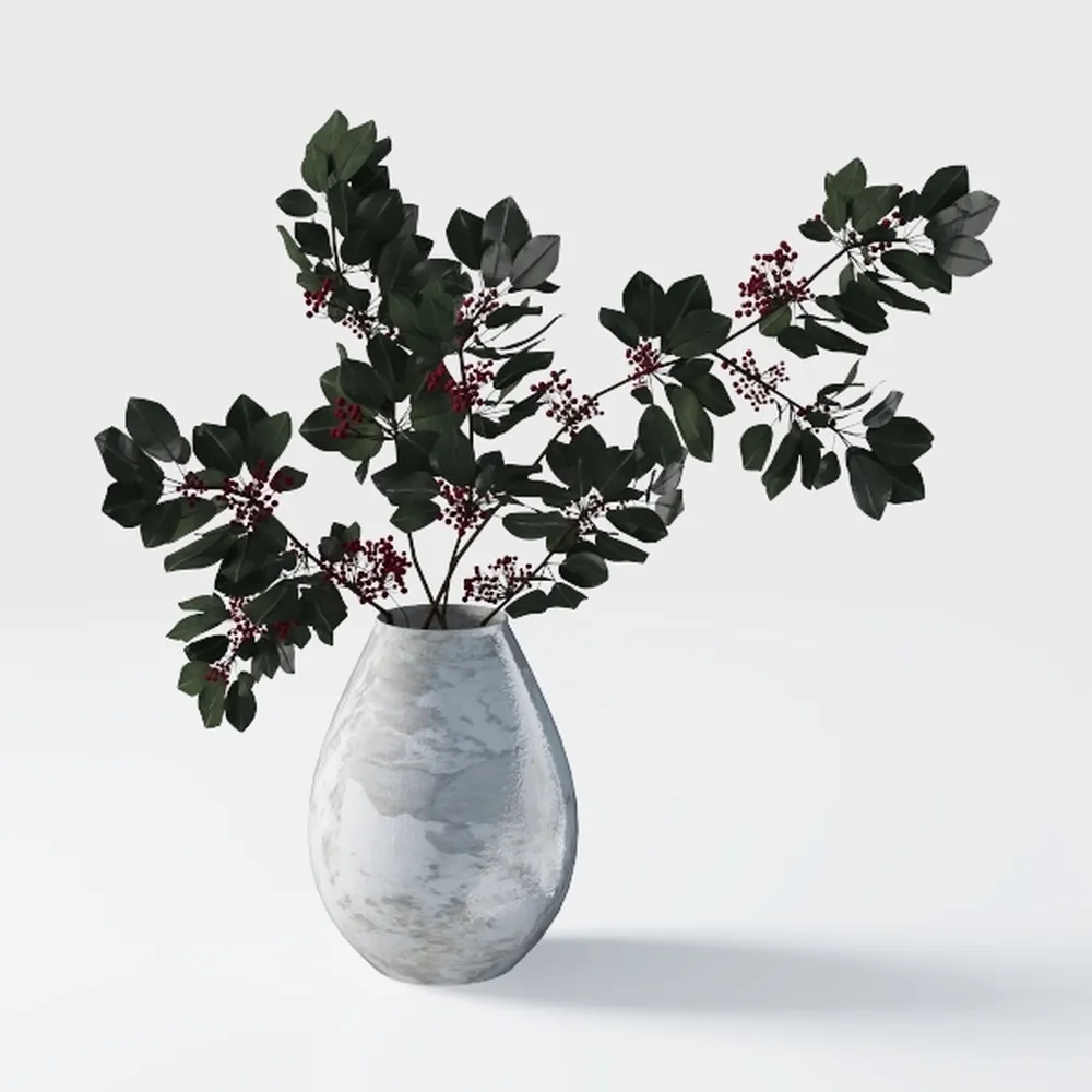 Vintage Ceramic Small Vase, Farmhouse Rustic