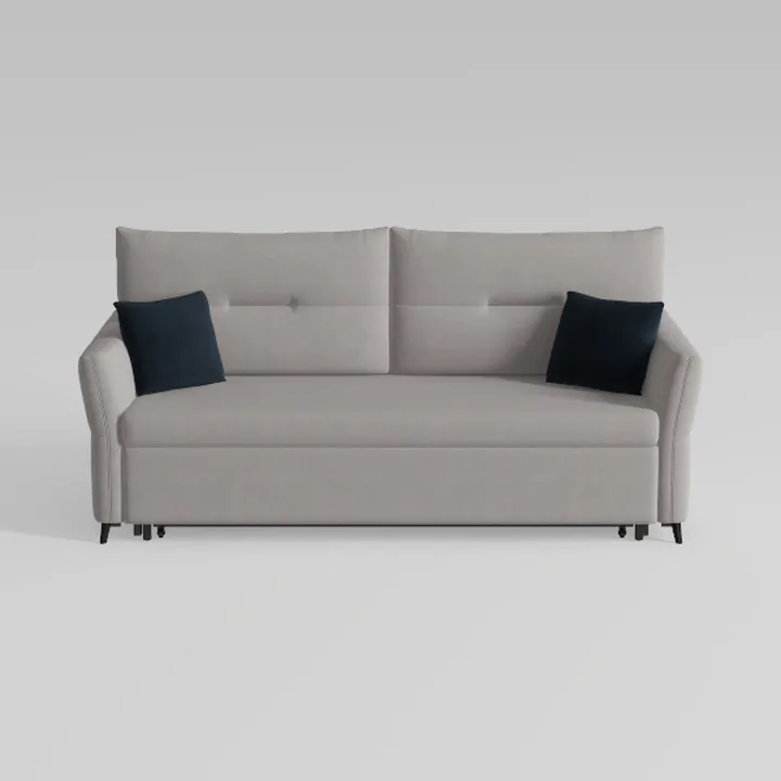 3 Seater Teddy Velvet Recliner Sofa with Space