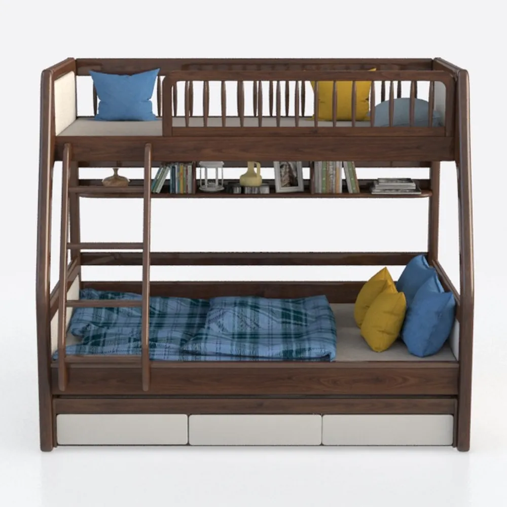 Kodiak Furniture Claire Wood Twin Over Twin Bunk B