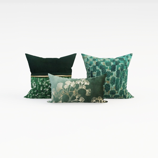 7COLORROOM 2pack Flower Throw Pillow Covers