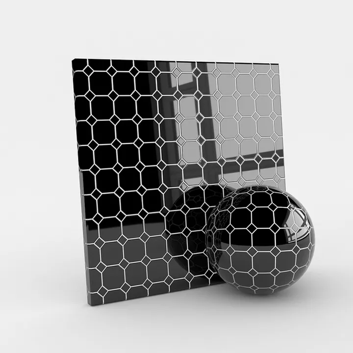 black shape-Mosaic