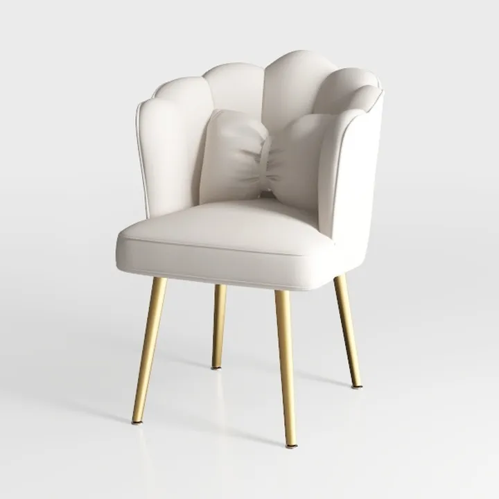 Alunaune Mid Century Velvet Living Room Chair Acce