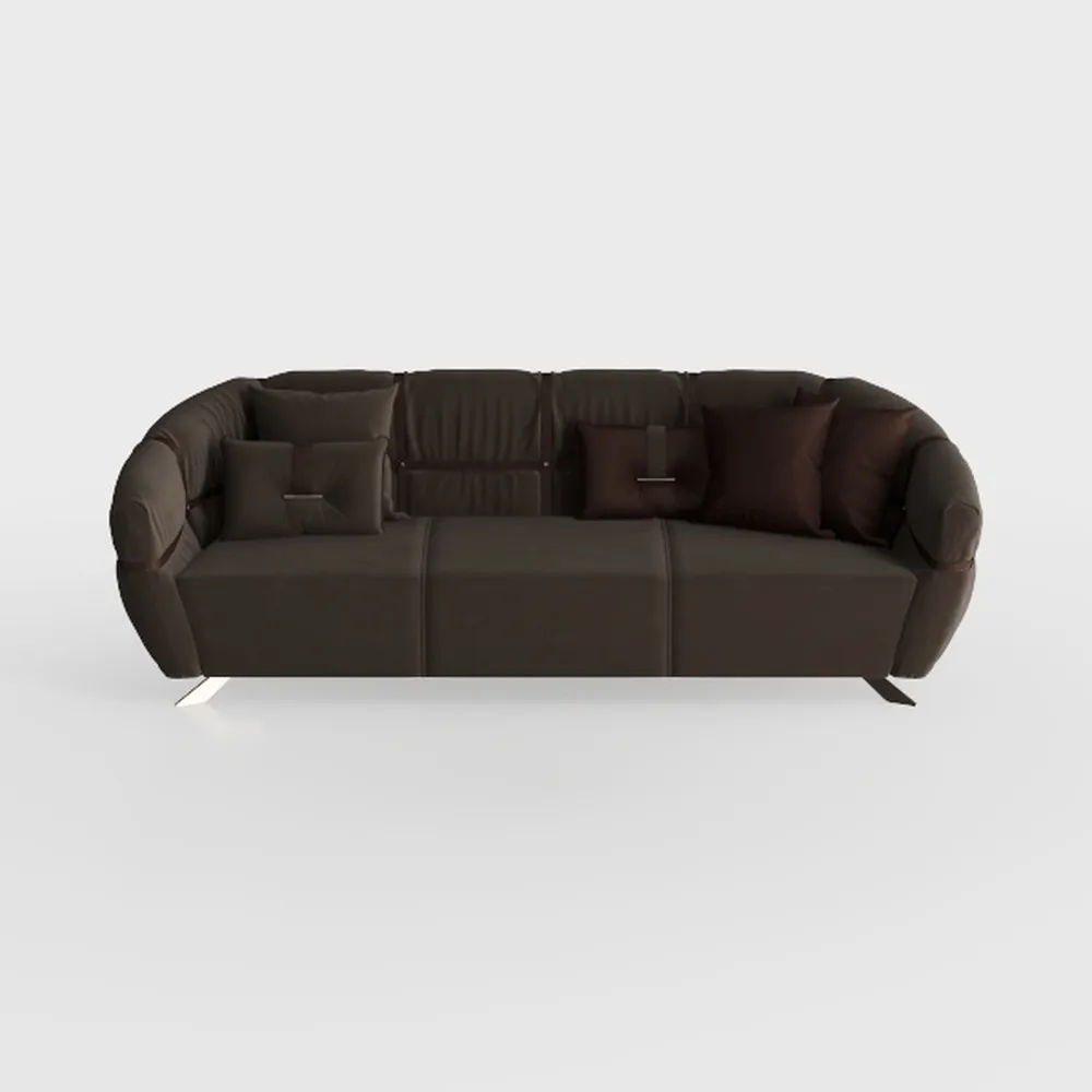 Meridian Furniture 102Brown-S4F Arc Collection