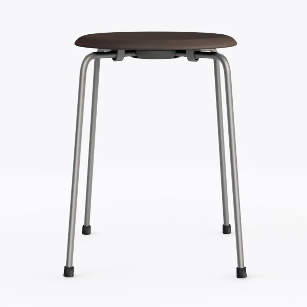 Felix Collection 18 in. Stool, Grey Metal Frame, M