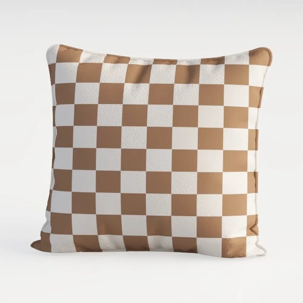 Cute Pink and Teal Retro Checkered Pattern