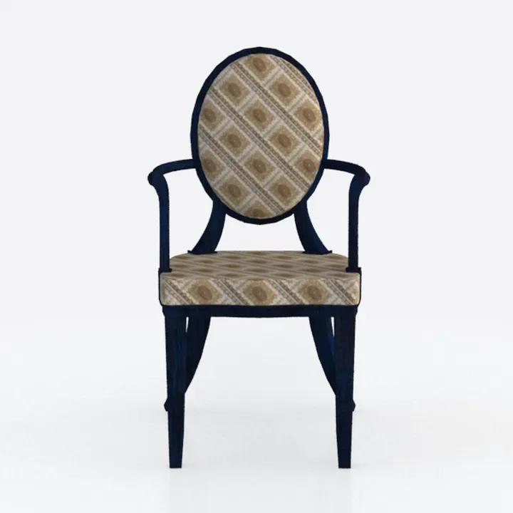 Lunarable Antique Office Chair Slipcover
