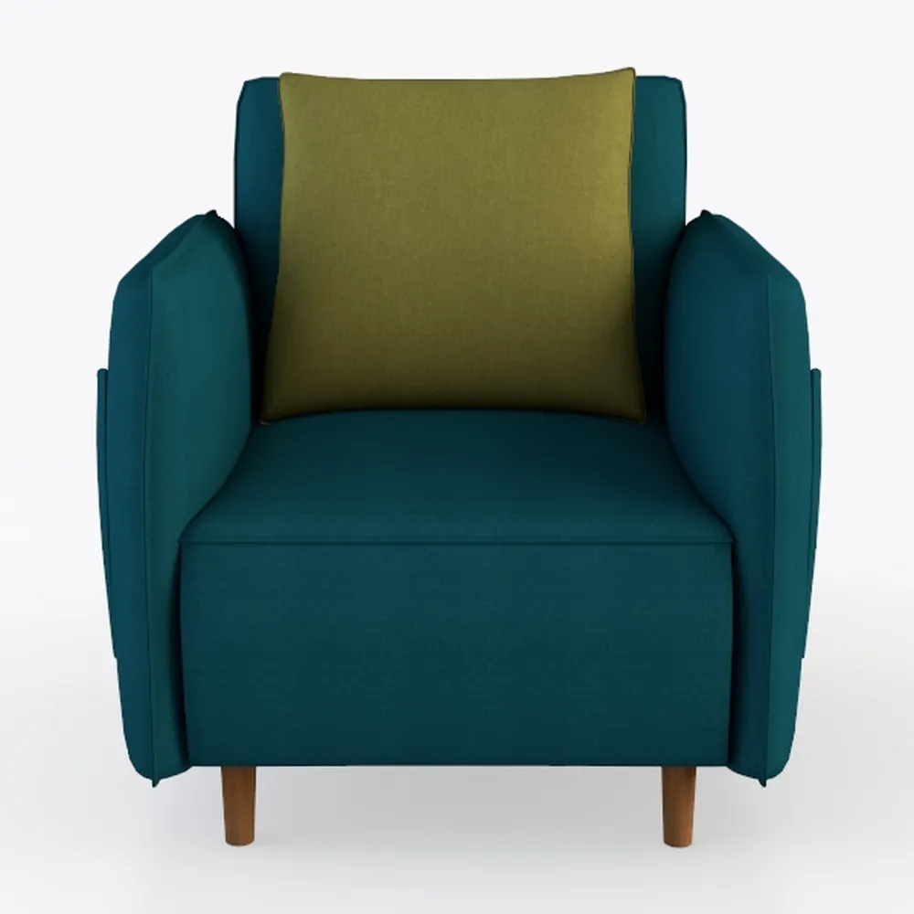 Jennifer Taylor Home Mamba 28" Patchwork Accent Ch