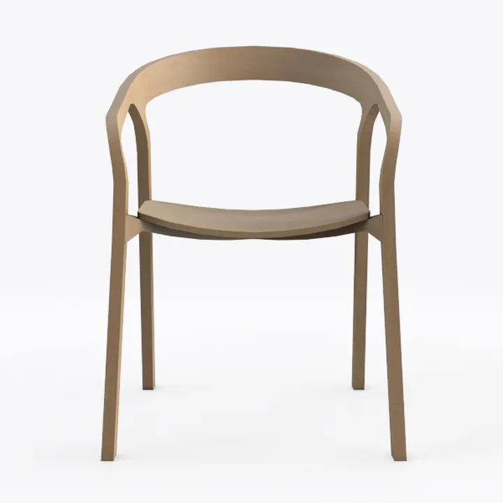 Ergonomic Solid Wood Chair Home Living Room Chair 