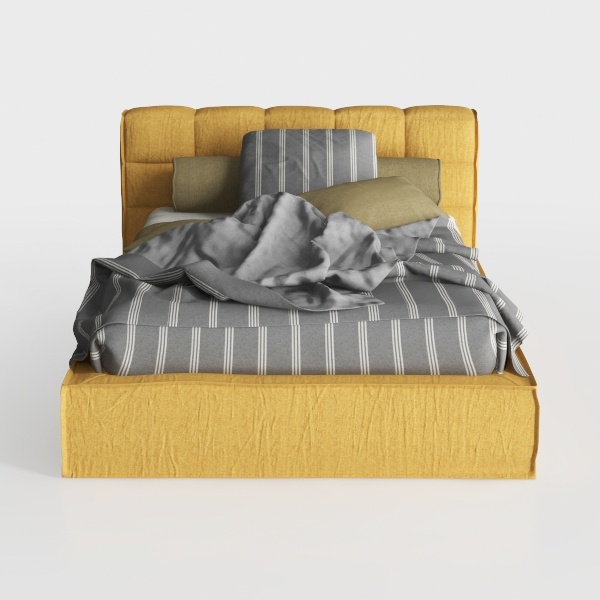 Omax Decor Chloe Upholstered Platform Bed | Box Sp