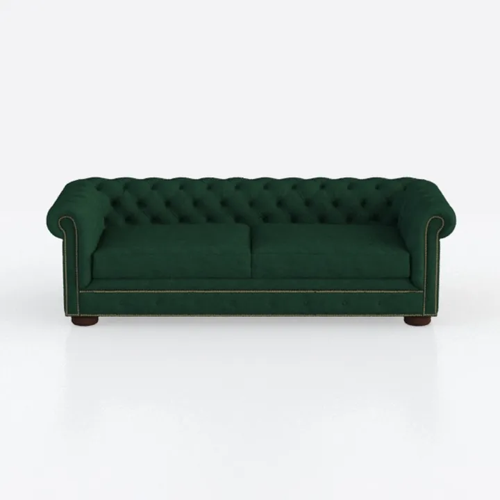 QHITTY Accent Sofa, Chesterfield Loveseat Modern