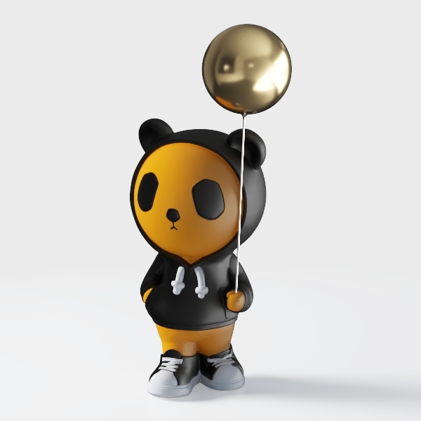 sculpture-iLove Panda