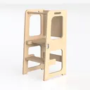 Pemberly Row Modern/Contemporary Set of Two Wood Left 45 Degree View