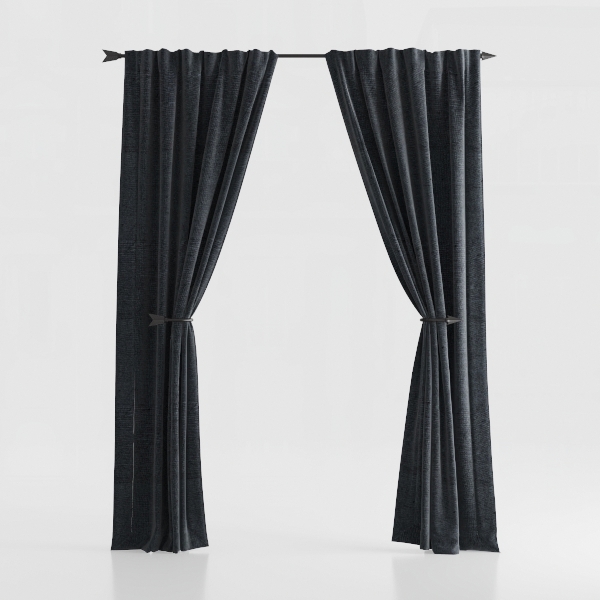 YoungsTex 100% Black Out Curtains 72 Inches Long 
