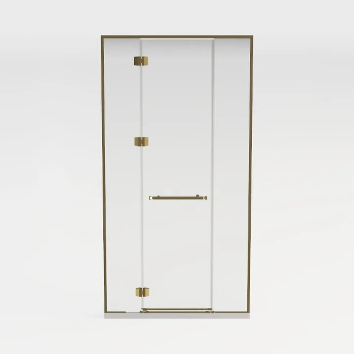 ELEGANT Semi-Frameless Sliding Shower Door 60 in. 