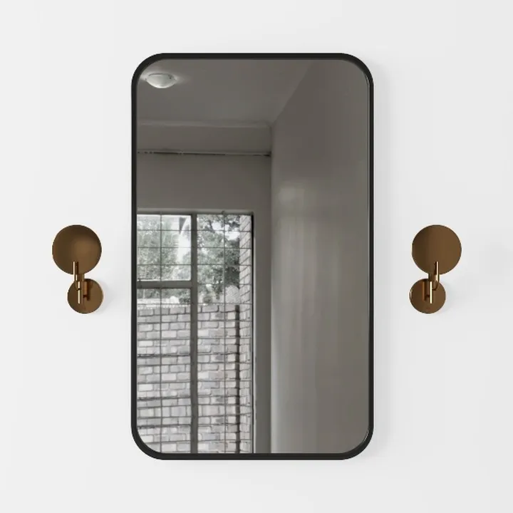 Lighted Bathroom Medicine Cabinet with Round