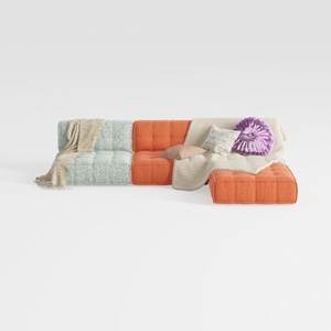 gaoyangjiaju Mid-Century Modern Modular Sectional 