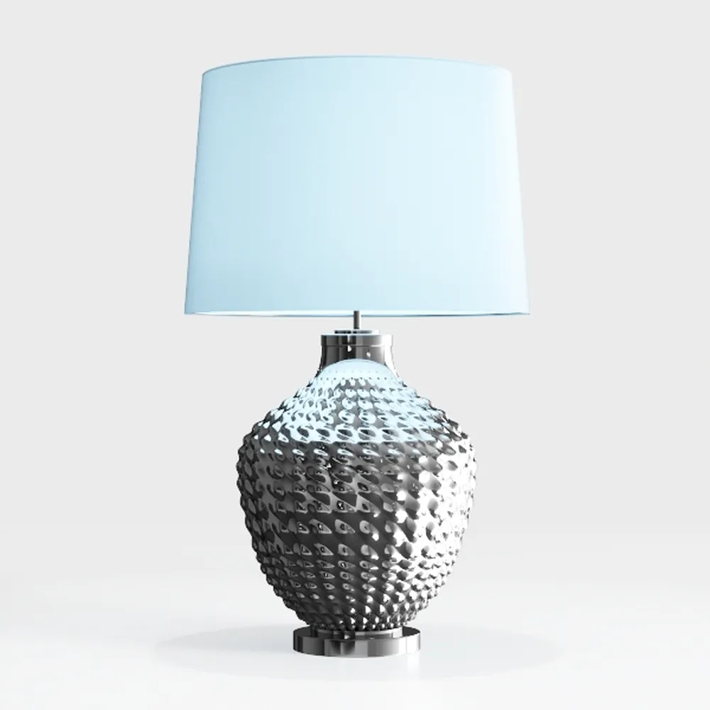 Natural Seagrass & Fabric LED Table Lamp in White