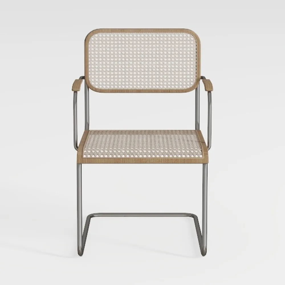 Zesthouse Natural Rattan Dining Chairs Set of 4