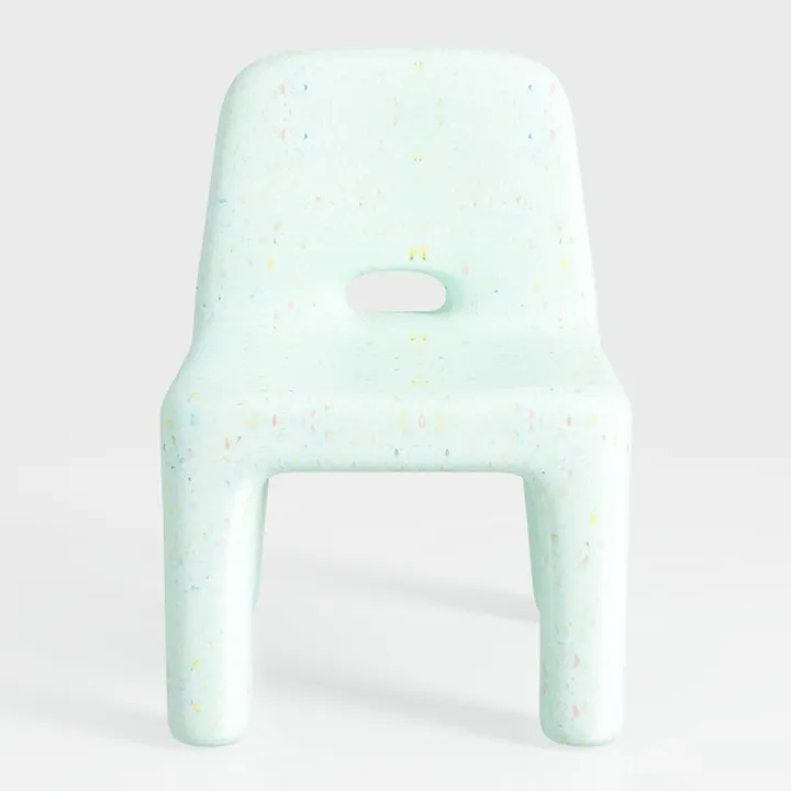 Casafield 9" Folding Step Stool with Handle, Blue