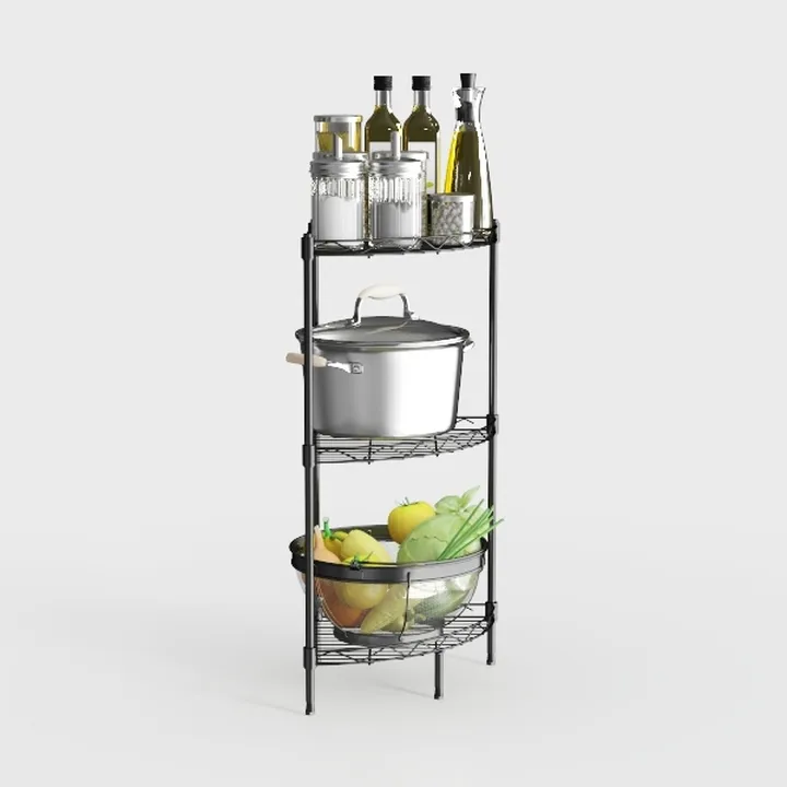 Storage Shelves Adjustable, 4 Tier Shelving Units