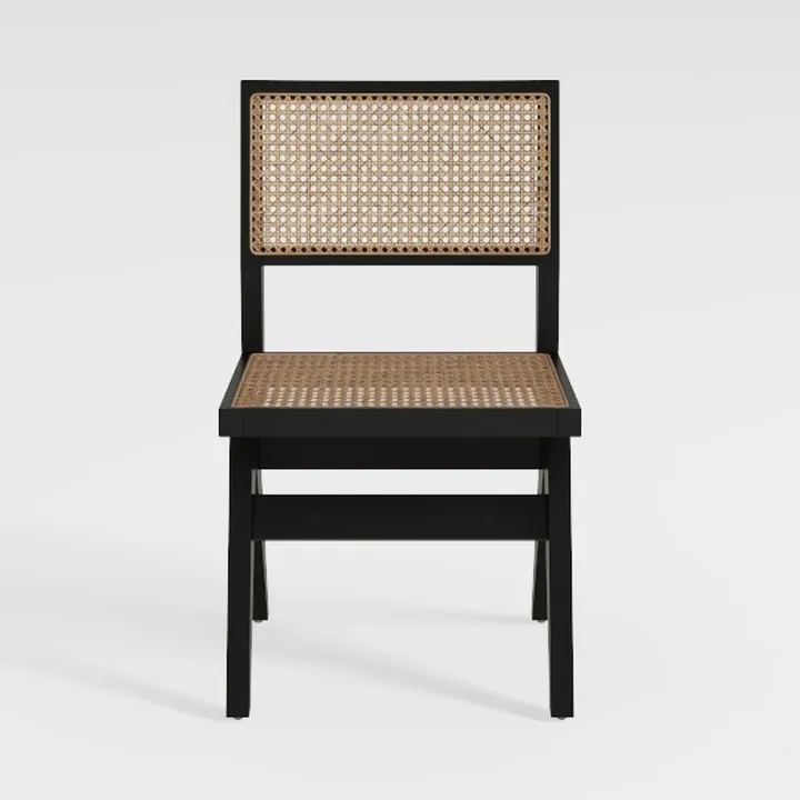 Black and Natural Bodie Wood Dining Chair EEI-5489