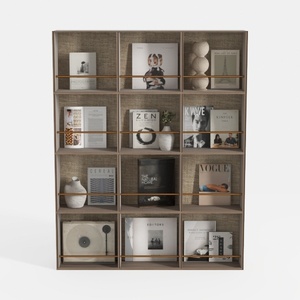 HOSTACK 75" Tall Book Shelf and Bookcase, 6 Tier