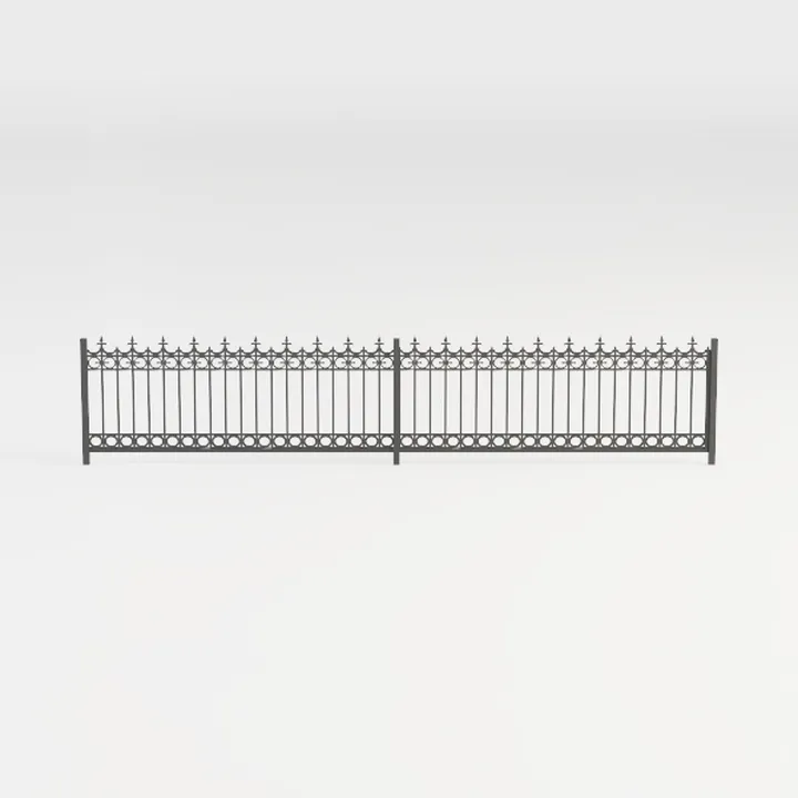 wrought iron fence-Cozy Garden Fences & Gates