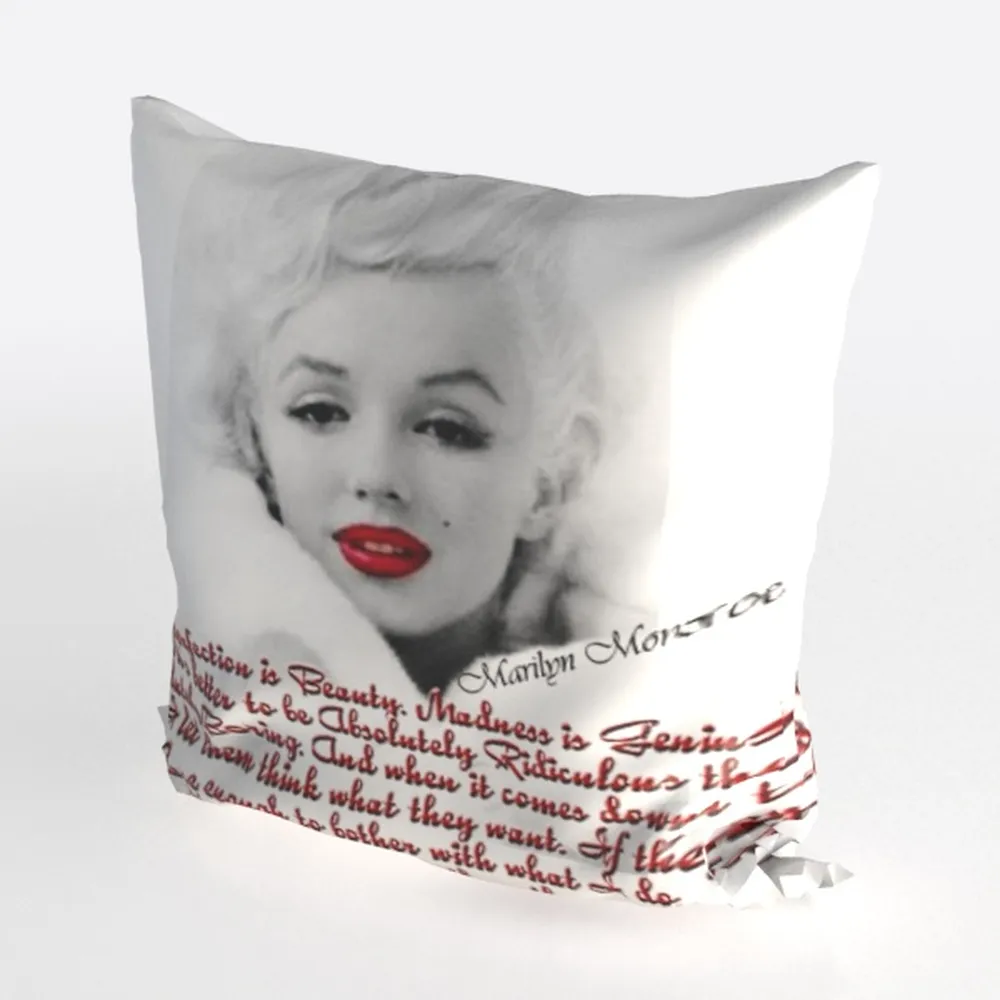 Outdoor Pillow Covers 26 x 26 Inches, Red Flower