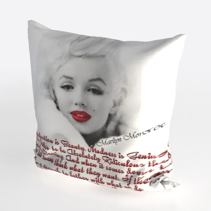 Outdoor Pillow Covers 26 x 26 Inches, Red Flower