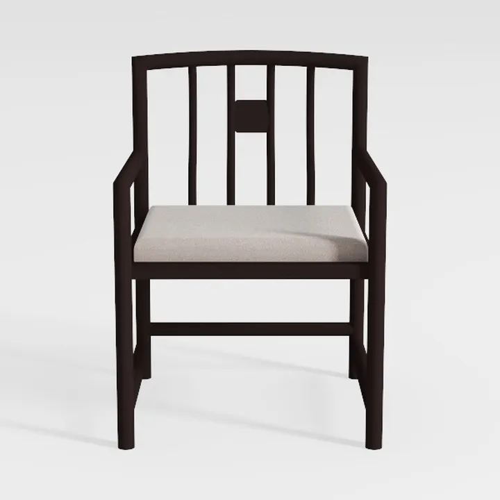 Wood Dining Chairs Set of 4 Armless Wooden Kitchen