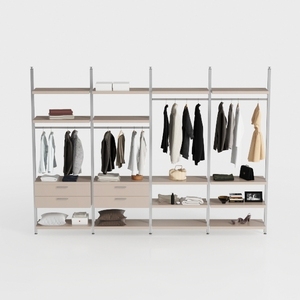 MU Shoe Storage Cabinet with 4 Flip Drawers,