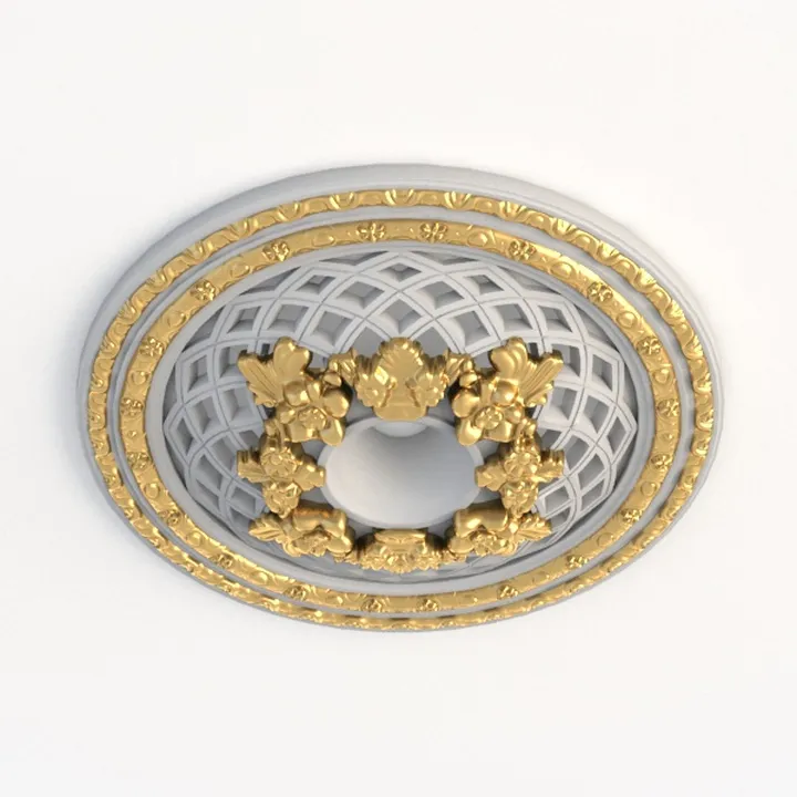 HIG Set of 2 Decorative Round Pleated Throw