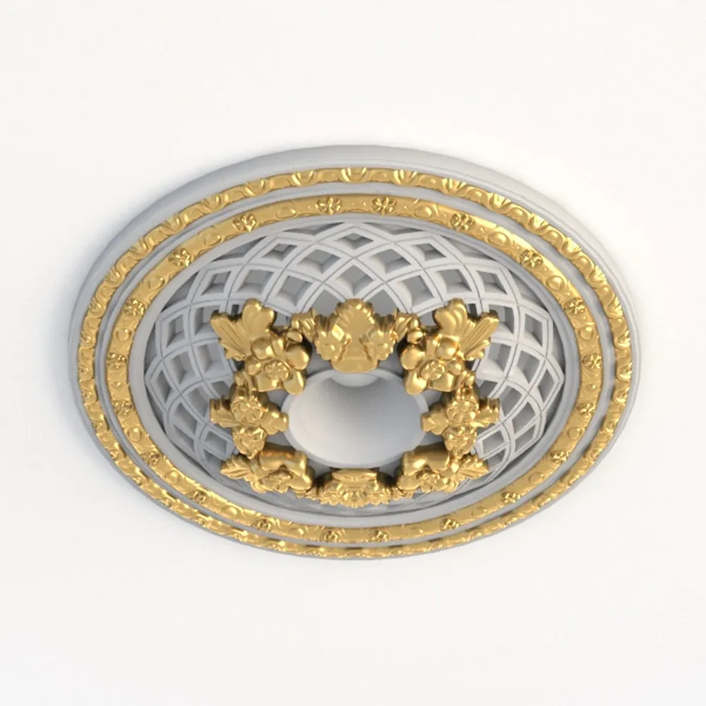 HIG Set of 2 Decorative Round Pleated Throw