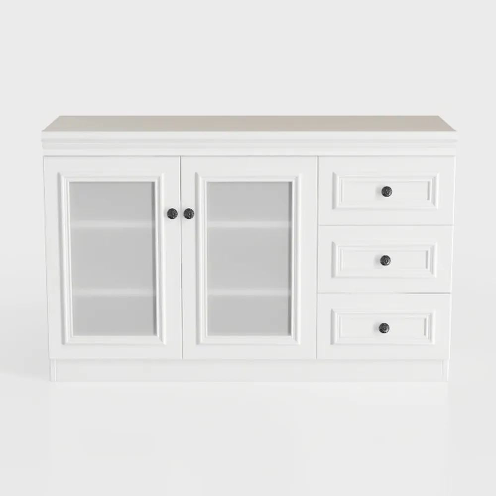 Magnolia Server - White: Stylish Kitchen & Living