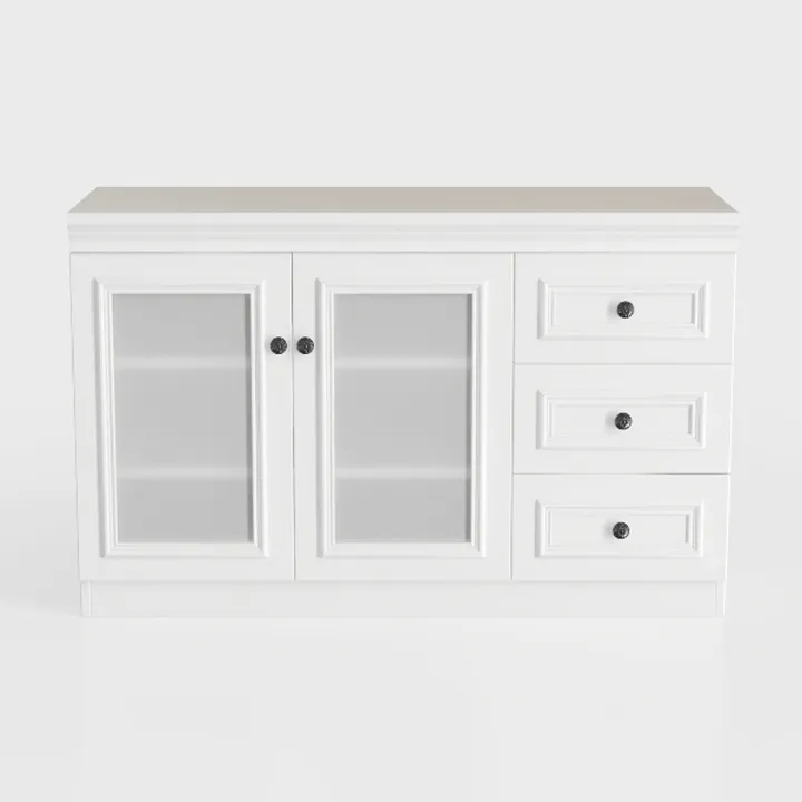Magnolia Server - White: Stylish Kitchen & Living
