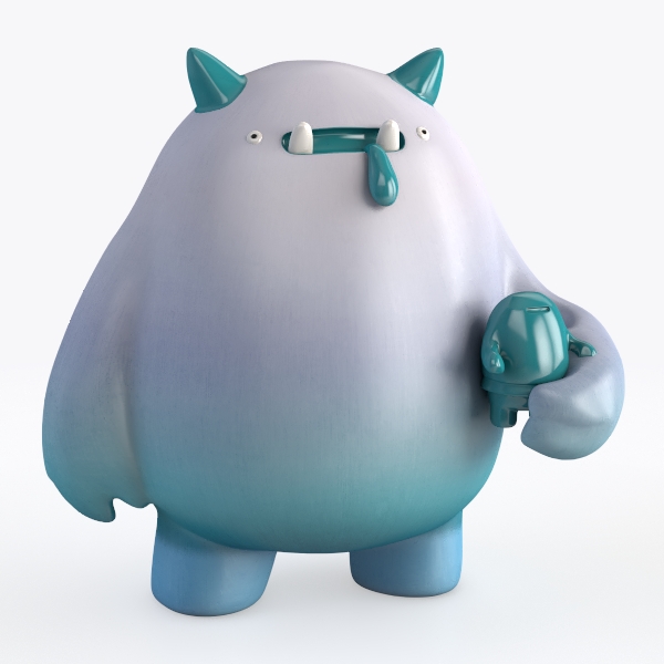 little monster-Happy Fool&#39;s Day