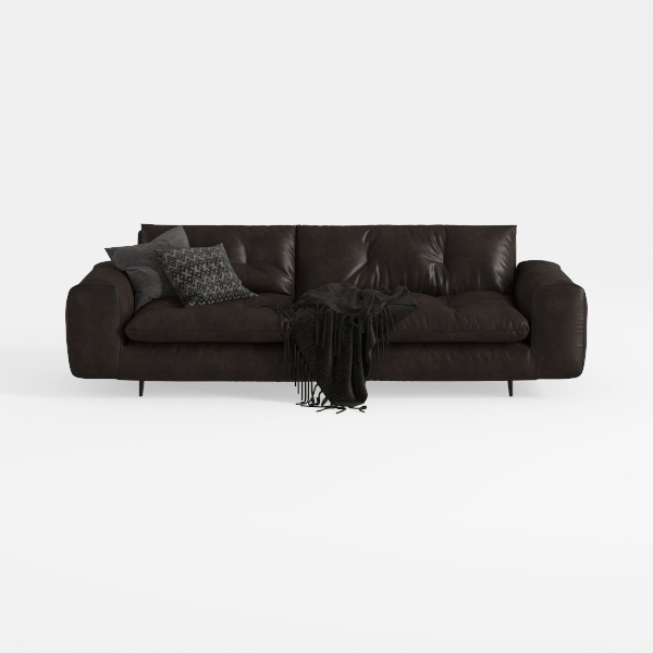 108.3&quot; Sectional Foam Couch,L Shape Sofa with Chai