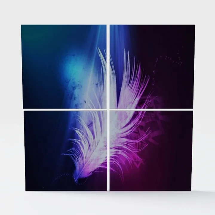 KREATIVE ARTS Watercolor DNA Helix Art Canvas Set 
