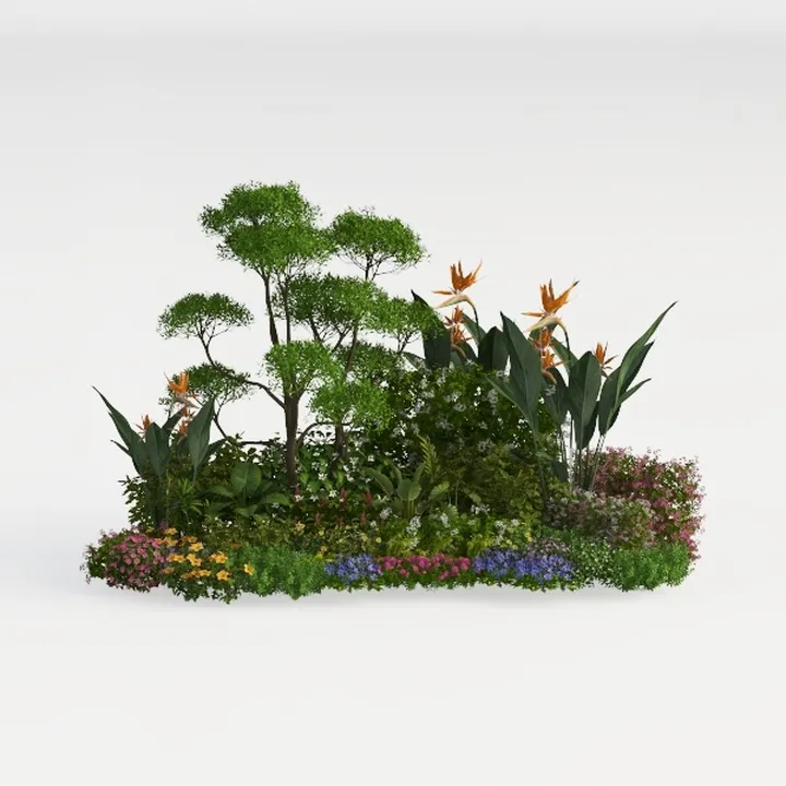 perennial border-Cozy Garden