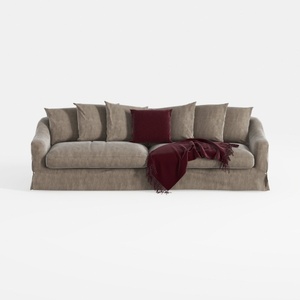 Manhattan Comfort Verandah 112” Chenille Sofa with