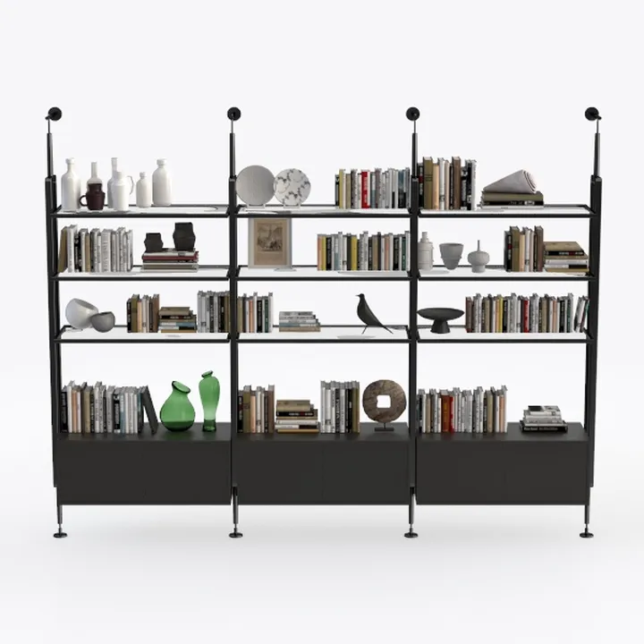 Homdox Heavy Duty Storage Shelves, 4 Tier Wire