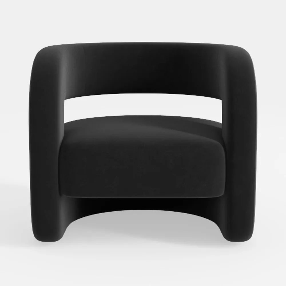 Swivel Accent Chair, 360 Degree Rotating Barrel